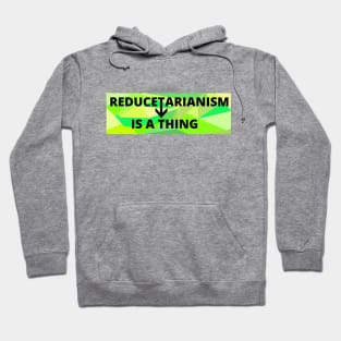 Reducetarian for sustainable living, zero waste, against climate change Hoodie